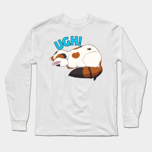 UGH! Calico Cat Facepalm Long Sleeve T-Shirt